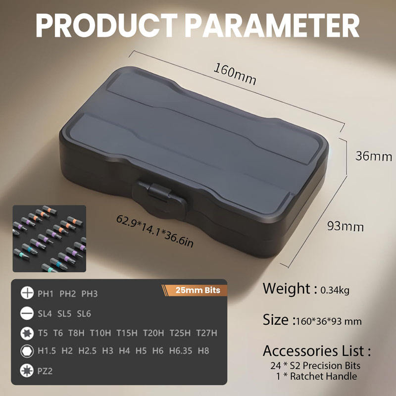 Différentes tailles