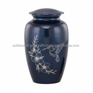 Urnas de cremación para adultos hechas a mano para cenizas Urnas funerarias para hombres y mujeres a bajo precio - Product Image 1