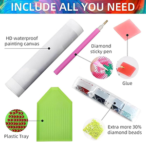 Kit <span class=keywords><strong>di</strong></span> Pittura Diamantata Personalizzato Direttamente dalla Fabbrica Songwoo, Tre <span class=keywords><strong>Streghe</strong></span> in Abiti Lunghi nella Foresta Autunnale - Product Image 5