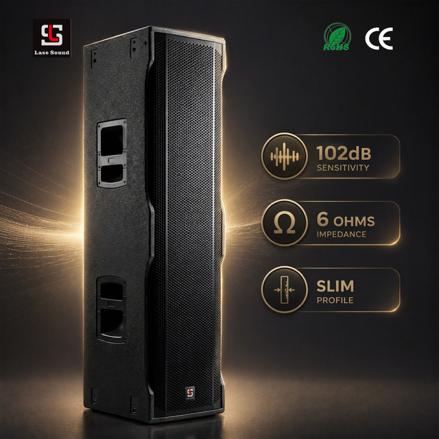 LS-NXL44  Line Array Three 2 Way Active Line Array Sound System 3*10 Inch Line Array Speakers Professional Audio