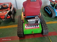 Moteur de fauteuil roulant électrique tout-terrain ATV, repose-pieds détachable, sans balais, 24v 250w, poignée de commande pour adulte