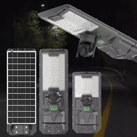 Lampadaires solaires Kangwei JK-01 avec caméra CCTV, extérieur, IP65, 1080P, 5 millions de pixels, 4G WIFI, carte SIM, sécurité