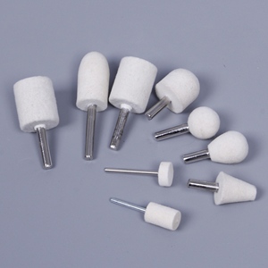 Embout <span class=keywords><strong>de</strong></span> polissage rotatif professionnel pour métal, verre, céramique et bijoux, tête <span class=keywords><strong>de</strong></span> polissage en feutre <span class=keywords><strong>de</strong></span> <span class=keywords><strong>laine</strong></span> - Product Image 5