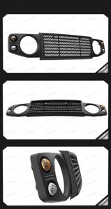 Jp16 odm ऑटो पार्ट्स एब्स के फ्रंट ग्रिल, सुज़ुकी जिमनी JB64/74 के लिए - Product Image 3