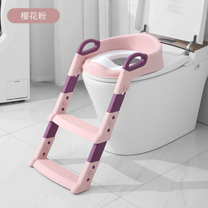 Adjustable Baby Kids <strong>Toilet</strong> Potty Training <strong>Seat</strong> With <strong>Step</strong> Stool Ladder - Product Image 6