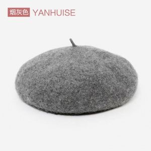 Béret en Laine 100% Personnalisé avec Logo Brodé, Couleurs Unies, Vente en Gros, Pas Cher, pour Plage, Sports, Fête, Ski, Femme Adulte, Faible MOQ - Product Image 3