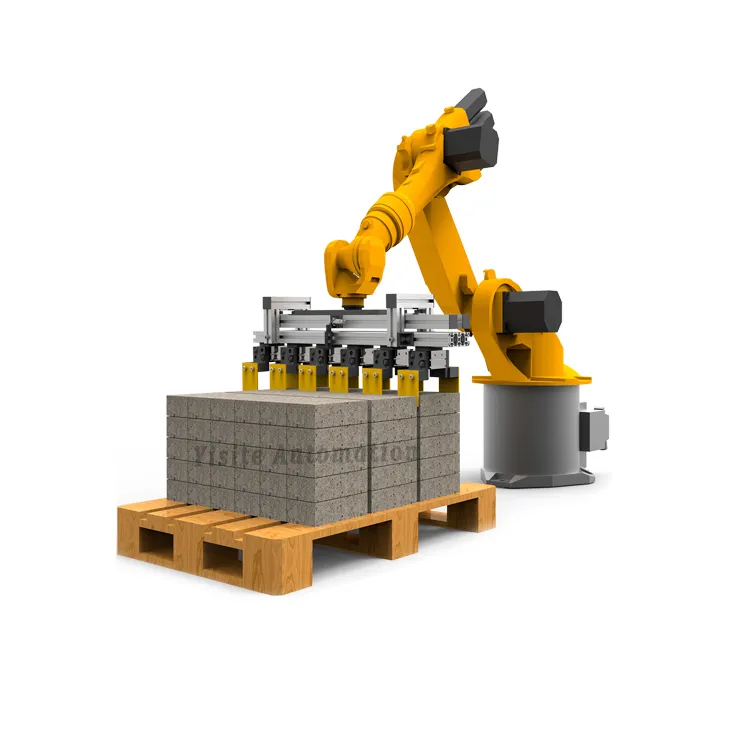 Новая производственная линия промышленный Манипулятор рука робота штабелер конвейер укладчик 4 6-осевая Роботизированная кирпич укладчик