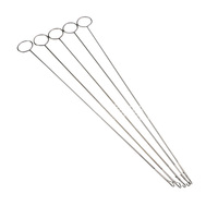 En gros, retourneur de boucles en acier inoxydable pour la couture, pour le retournement de tissus, tubes, sangles, bandes, accessoires d'outils de bricolage et de fabrication artisanale
