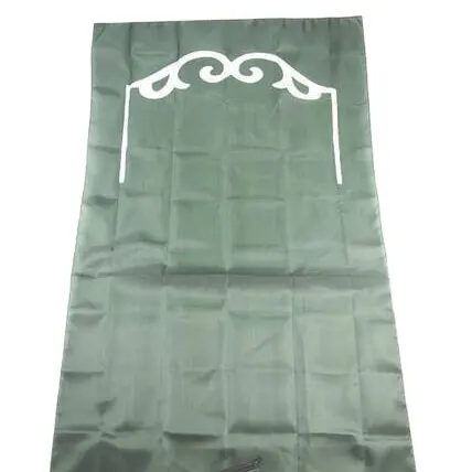 ジッパーバッグ付きポケット祈りマットイスラム教徒の祈りの敷物伝統的なイスラムのアクセサリー46グラム105*60 cm高品質Sajjadah