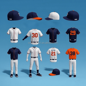 Uniformes de béisbol de torneo profesional con logotipo personalizado, camisetas sublimadas ligeras antidecoloración, camisetas de béisbol transpirables de talla grande - Product Image 1