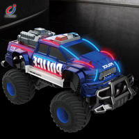 Chengji tout-terrain aventure voiture jouet 1:14 lumière froide véhicule de police 2.4g dérive rc voiture 4wd haute vitesse rc dérive voiture jouet