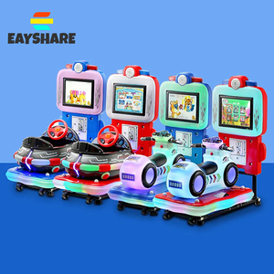 Máquina de juego de arcade de carreras de motocicletas de alta calidad, máquina de columpio para niños con pantalla MP5 - Product Image 5