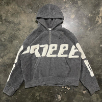 Sudadera con Capucha YSJY Personalizada con Logotipo, Forro Polar de Invierno, Bordado, Apliques, Parches, Sherpa, para Hombre
