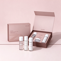 Boîtes cadeaux cosmétiques personnalisées mates de luxe et étiquettes de marque imprimées, emballage en carton pliable personnalisé pour flacon de soin de la peau, faible MOQ