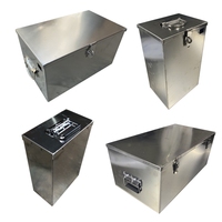 Boîtier de batterie en acier inoxydable personnalisé OEM, boîte d'enclosure, revêtement en poudre, aluminium découpé au laser, pliage, soudage, fabrication de tôles