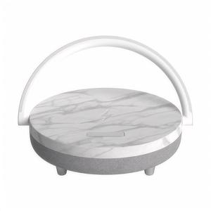 High Quality 10W/15W Fast <strong>Wireless</strong> Charging Station Multifunction Bluetooth Speaker <strong>Bedside</strong> <strong>Lamp</strong> White Noise All-in-one <strong>Charger</strong> - Product Image 4