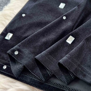 공장 맞춤형 여성용 민소매 미디 드레스 우아한 저녁 연회 레이디 솔리드 패턴 짠 친환경적이고 빨 - Product Image 4