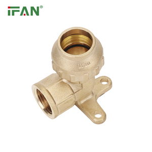 IFAN Hot Bán 20-63 Mét <span class=keywords><strong>Brass</strong></span> nén phù hợp ổ cắm khuỷu tay khớp nối tất cả các loại PE <span class=keywords><strong>Brass</strong></span> phụ kiện - Product Image 2