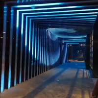 Barre de pixels LED DMX 24V pour la décoration de tunnels