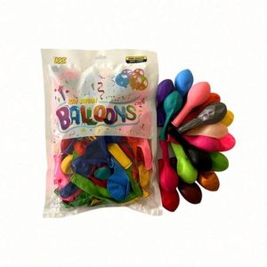 Ama-zon Partners Factory 5 10 12 Inch 2.8g 2.2g Latex Balloons Wholesale Inflatable Custom Helium Party Decoration Balloons - Product Image 1