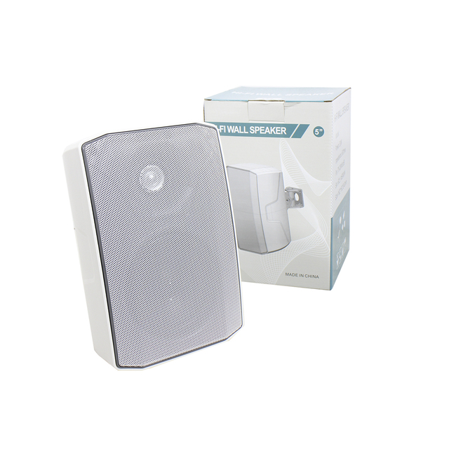 IP 66 Waterproof White Color Wall Mount Speaker With Fashionable Appearance and High Quality Sound