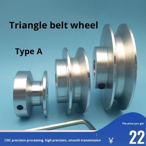 Puleggia a V in alluminio a scanalatura singola tipo A per trasmissione a cinghia del motore - Product Image 5