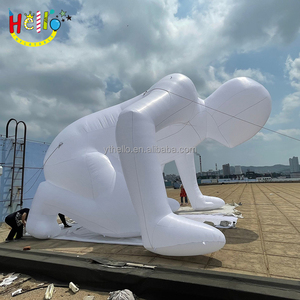 Ngoài trời Inflatable điêu khắc Mô hình nhân vật bơm hơi khổng lồ trống người đàn ông - Product Image 5