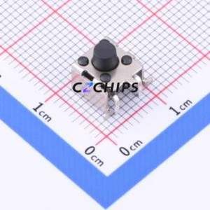 TS-1005A-AR06026 Tactile Switch SMD Switch Single Pole Single Throw Round Button 2.6N Horizontal Mount - Product Image 1
