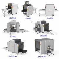 Détecteur de rayons X pliable Jindun pour la sécurité, personnalisable, pour l'inspection des bagages et des marchandises dangereuses, en acier de 43 mm