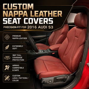 Protector Universal para Asientos de Coche, Cuero Nappa, Impermeable, Fácil de Limpiar, Juego Completo para Todo Clima, Envío Rápido - Product Image 6