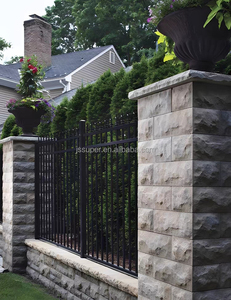 Piastrelle per pareti esterne in pietra culturale leggera in pietra per piccoli funghi con pelle di fondo decorativo artificiale - Product Image 5