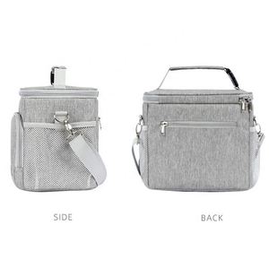 Insulated Soft Sided Foldable Cooler Lunch Bag with Zipper Handle Waterproof for Travel Hiking Camping Sports Picnics Fishing - Product Image 5