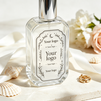 Étiquettes transparentes personnalisées pour animaux de compagnie, autocollants de luxe imperméables avec logo pour bouteilles d'huiles essentielles, impression de marque privée