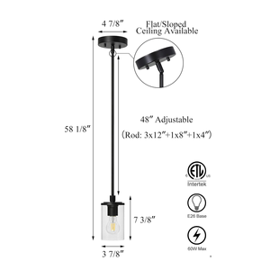 <span class=keywords><strong>2025</strong></span> đương đại trong nhà màu đen sắt nhà bếp Mặt dây chuyền đèn Trần Hiện Đại treo ánh sáng lịch thi đấu Led thủy tinh chiếu sáng Mặt dây chuyền - Product Image 5