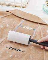 110 Blätter 100 Blätter pro Rolle Lint-Roller für Haustierhaar Extra-Klebstoffentferner Gesamtbetrag aktualisierte Griffe mit 10 Nachfüllungen