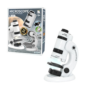 XYM SD666 100X-250X Handheld Plastic <b>Microscope</b> Scientific Experiment LED <b>Portable</b> Mini Educational Toy Set - Product Image 2