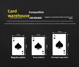 Mélangeur de cartes de poker entièrement automatique avec contrôle par application, compatible avec les jeux Fighting Landlord, Guan Dan, Zha Jin, Hua, Texas Hold'em, Three Kingdoms, <span class=keywords><strong>Kill</strong></span>, Nouveau - Product Image 5