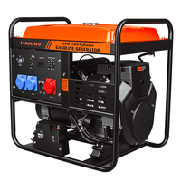 Générateur essence V-Twin haute puissance 14 kW avec grand réservoir de carburant de 44 L pour les chantiers de construction, les situations d'urgence et l'alimentation de secours de toute la maison