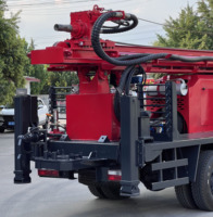Machine de forage d'eau montée sur tracteur pour puits de 200 m de profondeur, pour usage agricole