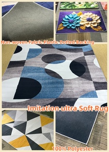 Tapis de sol moderne sur mesure de haute qualité pour usage domestique, antidérapant, inodore, facile d'entretien, pour entrée, hall d'entrée, salon - Product Image 2