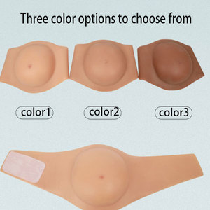 Ventre artificiel réaliste en silicone pour Drag Queen, effet grossesse, peau authentique, accessoire de cosplay parfait pour ladyboy, sissy, homme, super doux - Product Image 6