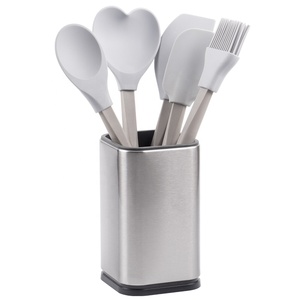 Set di Utensili da Cucina in Silicone da 7 Pezzi, Tendenza 2024, Bestseller, in Scatola Sicura, Essenziali per Cuochi, con Spatole e Cucchiai - Product Image 1