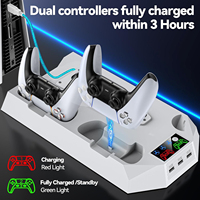 Station de charge et de refroidissement pour manettes de jeu SUNDI pour console PS5 PlayStation 5