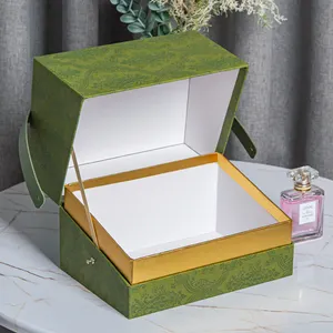 2024 Neuankömmlinge starrer Kaffeebecher Feiertag starres Geschenkbox-Set für Geschenk Parfüm-Geschenkbox mit Deckel