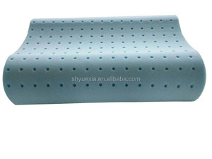 כרית קצף זיכרון קונטור לכאבי צוואר - כרית צוואר צווארון לשינה, ישנים בטן גב בצד - מתאר מוצק - Product Image 3