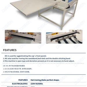 Nueva Máquina Automática de Alta Eficiencia para la Unión Continua de Telas con Pegamento, Prevención de Deformación de Correas de Motor de Acero, Uso Doméstico - Product Image 2