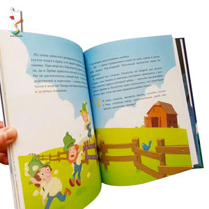 Impression de livres d'histoires pour enfants à couverture rigide sur mesure OEM, directement de l'usine, reliure cartonnée, offset couleur intégrale - Product Image 1