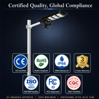 Lampadaire solaire avec caméra CCTV, étanche IP65, WiFi/4G, LED 300W, ABS, pour zones rurales