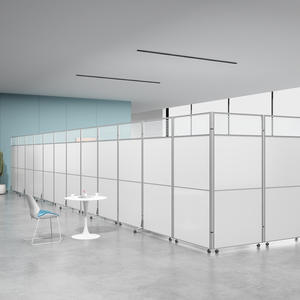 Séparateur de pièce de bureau Portable, écran pliable, cloison de séparation sur roues - Product Image 5