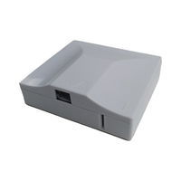 Boîtier de terminaison en fibre optique ABS, boîte de rangement de câbles ronds de bureau avec adaptateur SC APC, boîte de protection de fibre FTTH intérieure
